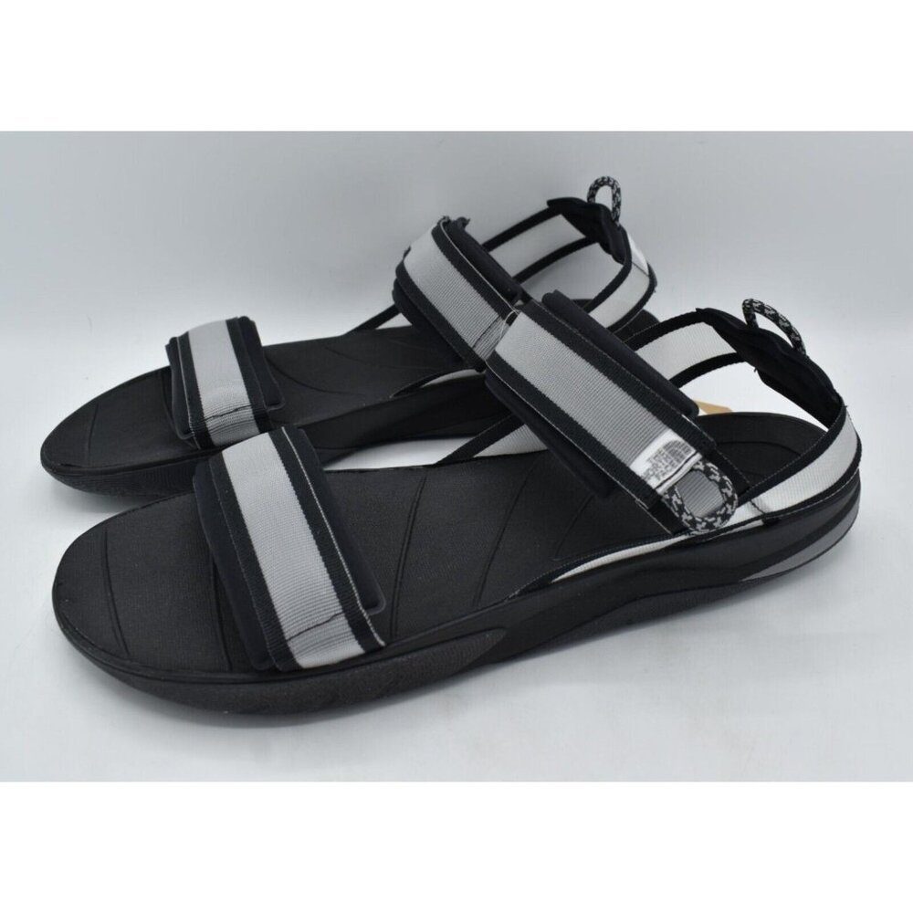 The North Face Mens Size 13 Skeena Sport Black Grey Sandals Shoes